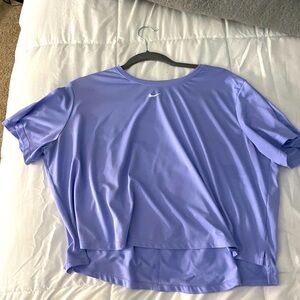Nike girls purple athletic t-shirt